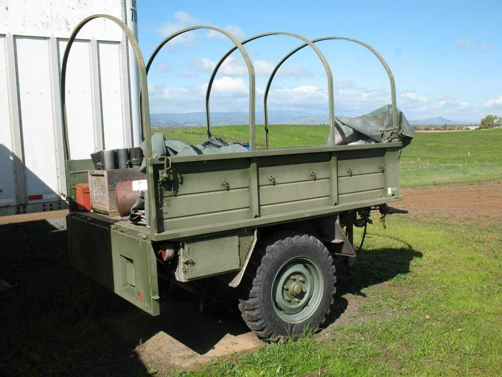 Military Vehicle Bundeswehr Unimog  Trailer